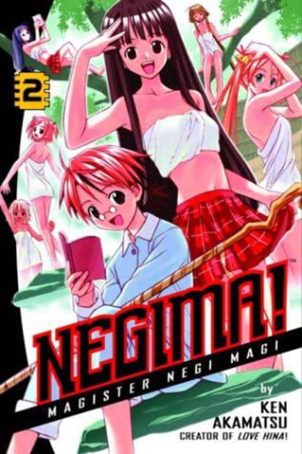 Negima! Magister Negi Magi Vol 2 Used Manga English Language Graphic Novel Comic