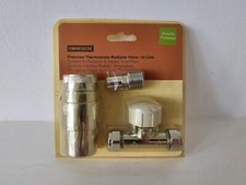 IFLO In Line Thermostatic RADIATOR VALVE Central Heating Temperature Control