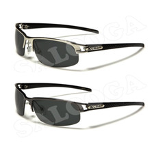 X Loop POLARIZED Sunglasses Sport Driving Running Baseball Golf Half Frame Men.
