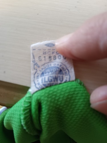 Vintage Chemise Lacoste Women's Green Knit Zip-Down Form Fit Dress Size Small - Picture 7 of 7
