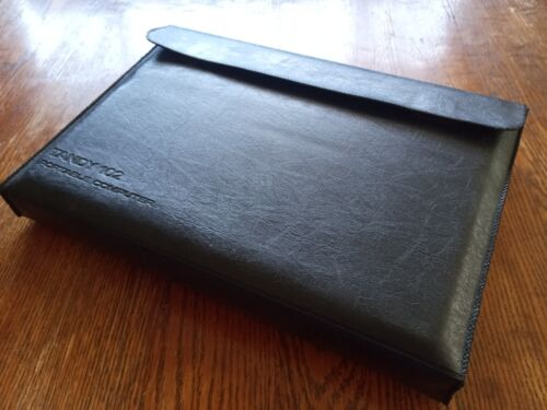 Vintage Tandy 102 Portable Computer With Case and Decksaver Cover - Picture 4 of 4