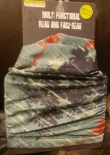 American Flag Multi Functional Head Neck Gaiter Face Mask Gear Covering 90% UVP