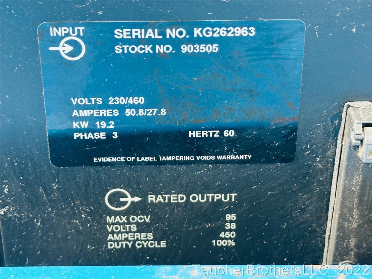 Miller Invision 456P w/ MillerMatic S-64M Feeder & Miller 1A Cooling ...