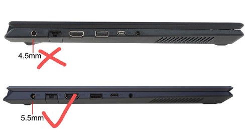 Original 19.5V 7.7A A17-150P2A For MSI MS-17F2 GF75 Thin 9SC-252UK Slim 150W NEW - Picture 3 of 6