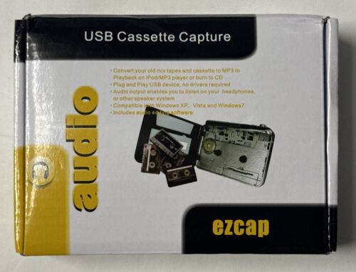 Ezcap, audio, capture de cassette USB, EZPAC218C - Photo 1 sur 6
