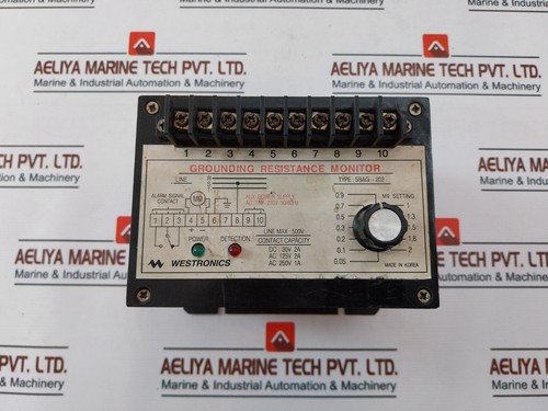 WESTRONICS SBAG-202 Grounding Resistance Monitor ac 170-270v 50/60hz - Picture 5 of 10