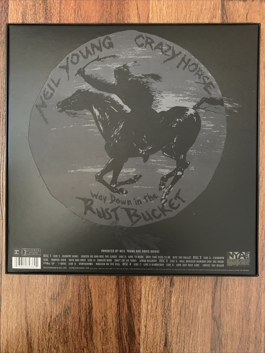 NEIL YOUNG CRAZY HORSE Way Down In The Rust Bucket 4 Vinyl