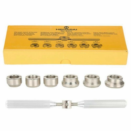 Pro Back Case Opener Cover Remover For Rolex For Tudor Watch Repair Tool Kit - Picture 7 of 7