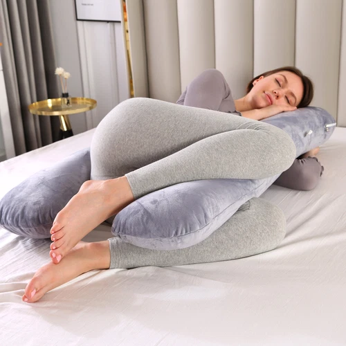 Extra Long Pregnancy Pillow-U Shape Maternity Support for Side Sleeper,Nursing - Picture 15 of 21