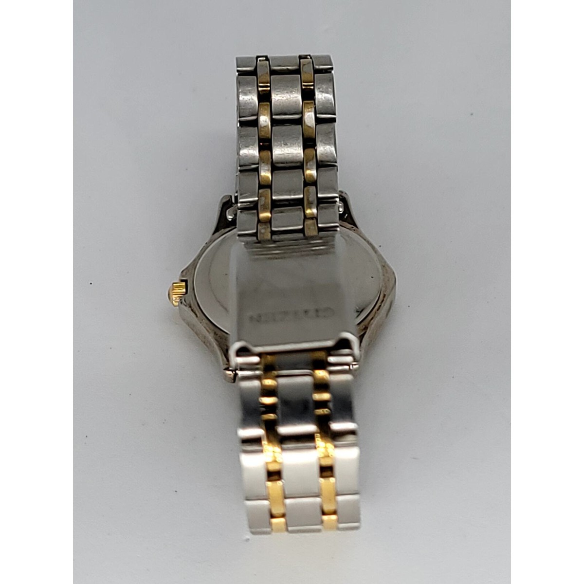 希少！CITIZEN QUARTZ 2200シリーズ　西ドイツ組立モデル Vintage Citizen 2200 Lady Dual Tone Rectangle Japan Analog