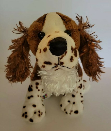 Ganz Webkinz Plüschtier Hund Springer Spaniel Welpe kein Code Kuscheltier HM170