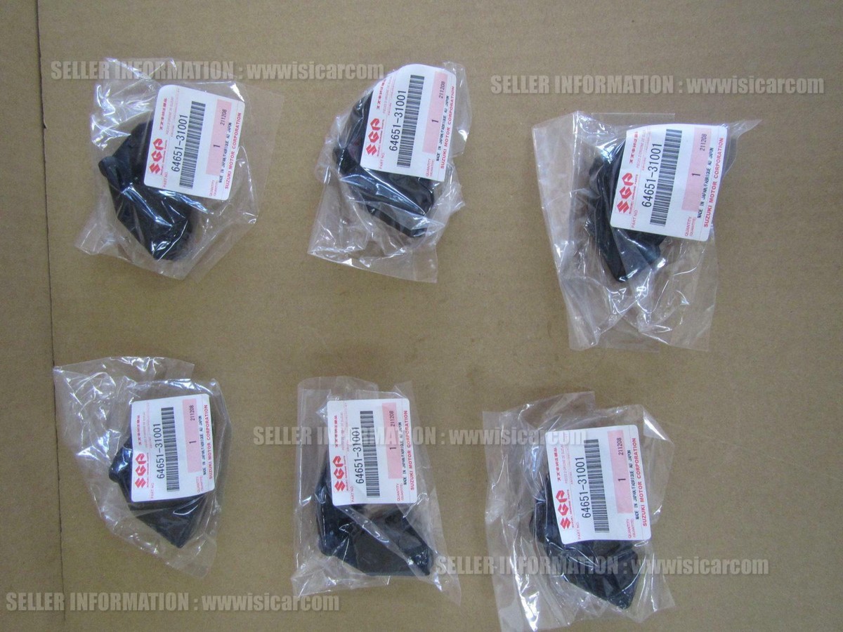 SUZUKI LS650 SAVAGE NP41A ABSORBER HUB SHOCK SET X6pcs 64651-31001