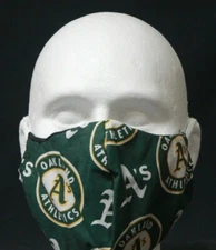 Oakland Athletics Washable Face Mask Handmade Great Gift Fast Free Shipping!!