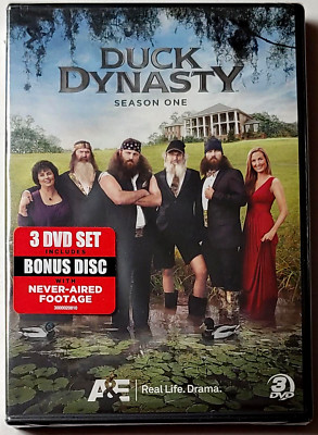 Duck Dynasty: Season 1 [DVD] 3-Disc Set, 2012, A&E - BRAND NEW