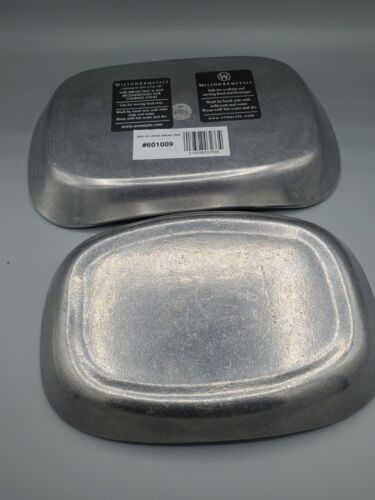 Wilton Armetale “Give Us This Day Our Daily Bread” Bread Serving Tray Dish Lot - Picture 4 of 5