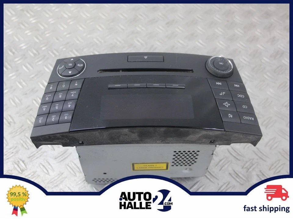 95183 Navi Navigationssystem Radio Audio CD Bedienteil A2118702189 - Bild 2 von 4