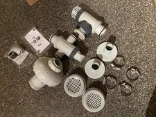 Intex Inlet Outlet Shut Off Fittings Swimming Pool 12354 11872 11070 11072 10122