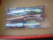 6 Lot Of Reach Advanced Design Head Soft Toothbrush Random Color
