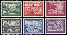 Germany Empire 697/02 1941 German Imperial Mail Company MH