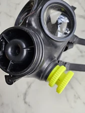 Breathing Resistance Valve BRV FLAT. Air Flow Restriction Gas Masks RD 40mm