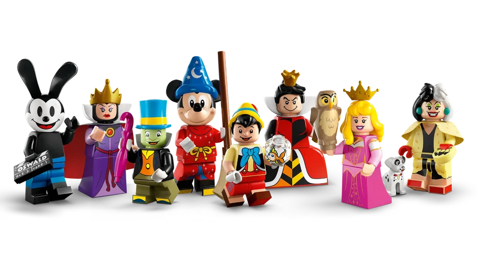 EM MÃOS! Minifiguras LEGO Disney 71038 CMF 100 anos Robin Hood Mickey 626 - Imagem 4 de 4