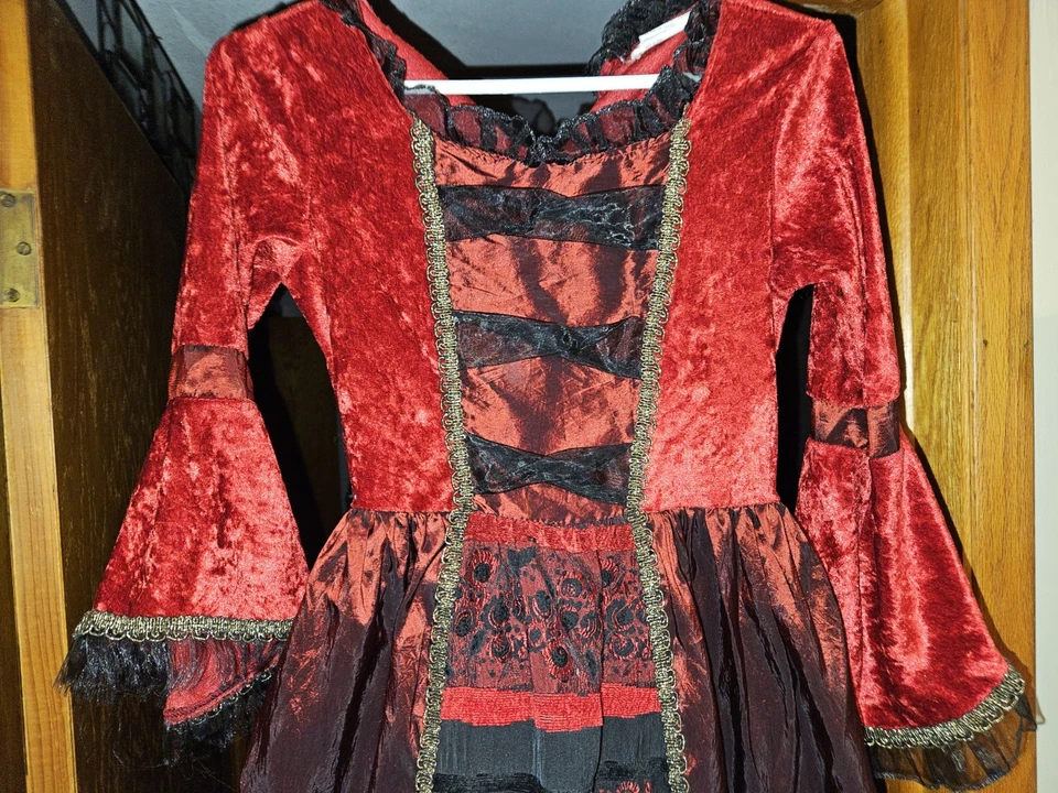 Niñas Hocus Pocus Winnie Gótico Renacimiento Vestido Disfraz Talla Juvenil L (10/12) Foto 2 de 4