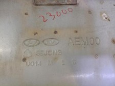 AEM00 auspuff hinten für HYUNDAI IONIQ (AE) 1.6 GDI HYBRID 2016 5554779