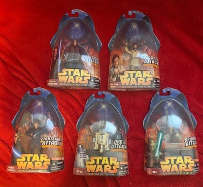 2005 Hasbro Star Wars Revenge of the Sith action figures