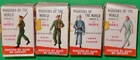 1960's Marx 1:32 Warriors of the World Ser 2 Korean War UN Soldiers, 4 of 9 Sets
