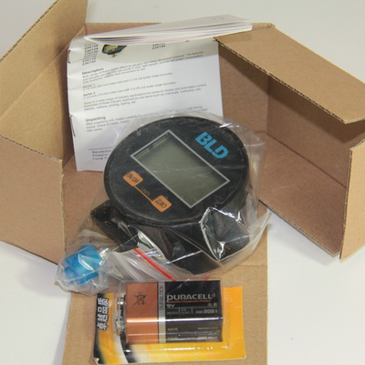 #ad BLD DIGITAL Pressure Gauge 23V730 0 50 PSI Dry Air amp;Gases Bottom NPT Grainger $14.99