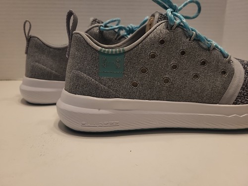 Under Armour Womens'a Shoes 257 Charged Gray & Teal, Size 7.5 - Picture 7 of 8