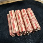 9 - Rolls of Pennies – Bank Wrapped – Great for Coin Roll Hunting — photo 3