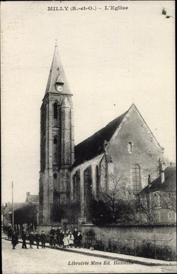Postcard Milly Essonne, L'Église - 2667976