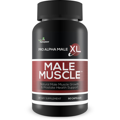 Pro Alpha Male XL Male Muscle - Natural Male Muscle Growth / Recovery & Prostate