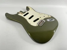 MJT Official Custom Vintage Aged Nitro Guitar Body Mark Jenny VTS Olive Green