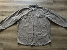 Men s Vintage LL Bean Khaki Lined Barn Chore ...