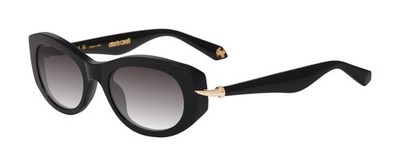 Roberto Cavalli SRC173M Sunglasses 0700 Black Authentic New 53mm Unisex