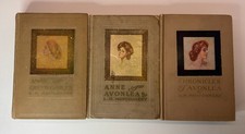 lot of 3 L.M. Montgomery books: Anne of Green Gables, Avonlea, Chronicles