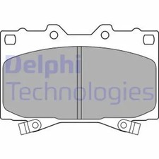 Plaquettes de frein Low-Metallic LP1308 DELPHI pour TOYOTA LEXUS