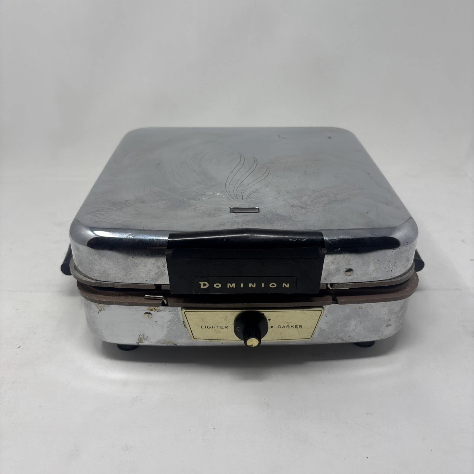 Vintage Dominion Waffle Maker Model#1226.2 - No Power Cable. Untested.