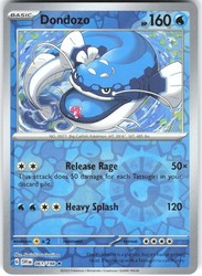 Dondozo 061/198 Scarlet & Violet Base Set Reverse Holo Rare