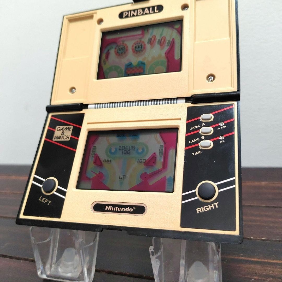 Nintendo Game & Watch ピンボール NINTENDO GAME AND WATCH Pinball PB-59 1983 Vintage Tested Working
