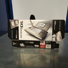 Nintendo DS Silver Console EMPTY Display Box NEW NOS NOA