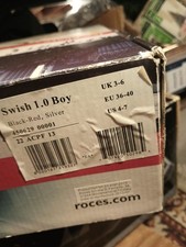 Roces Boy's Swish Ice Skate Size4-7 Adjustable 450629 00001