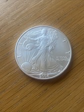 2004 USA Silver Eagle Brilliant Uncirculated 1 Oz .999 Fine Silver (34640)