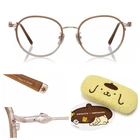 OWNDAYS x Pompompurin Purun-to Eyeglasses Boston Milky Brown Japan SRK1013M-6A