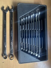 Snap-on OEXM710B 12 Point 10-19mm Standard Combination Wrenches - 10 Piece Set