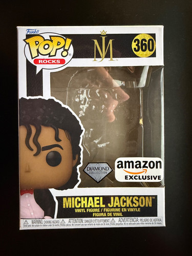 Funko Box w/Insert ONLY #360 Michael Jackson Diamond Collection Amazon Exclusive