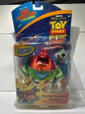 TOY STORY BUZZ LIGHTYEAR OF STAR COMMAND ROCKIN' ROCKETS BOOSTER MATTEL 1999 NEW