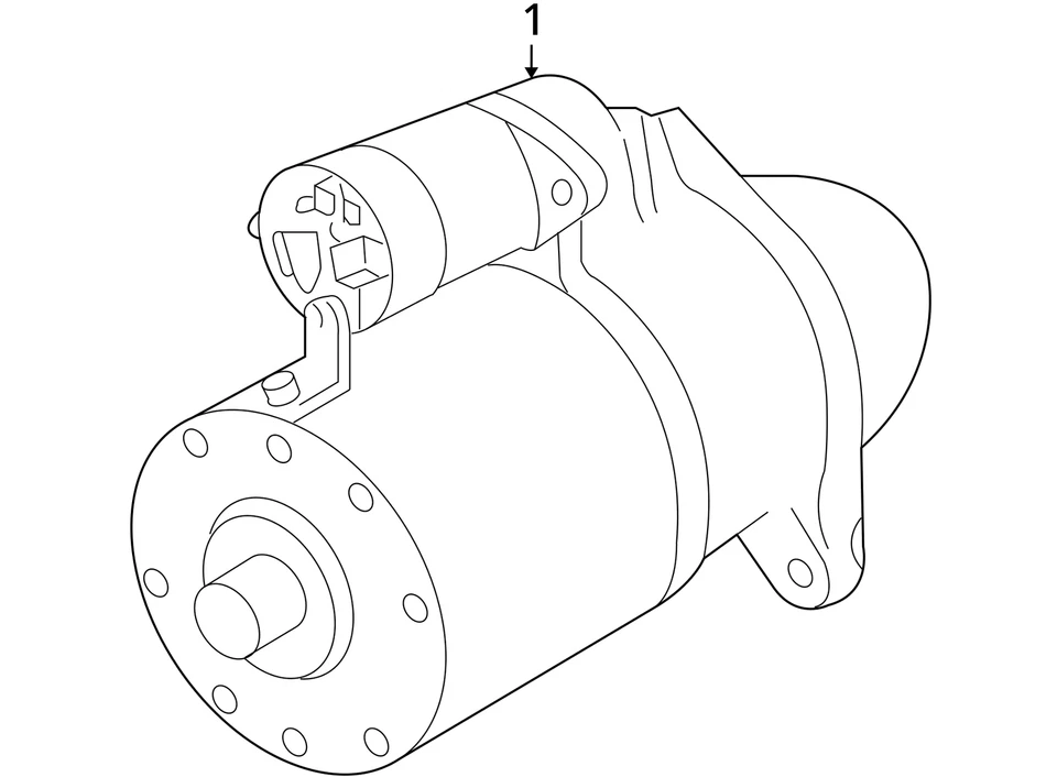 Motor de arranque de 3,4 L 139 k para Chevy Equinox 06-10 312423 M088 Foto 4 de 4
